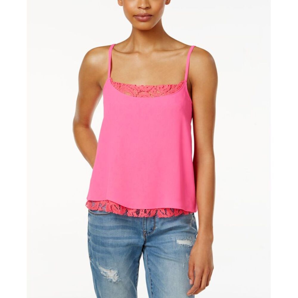 Rachel Rachel Roy Lace Trim Layered Camisole
